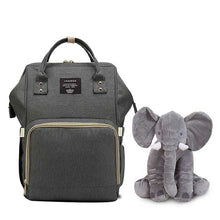 Carregar imagem no visualizador da galeria, Bolsa Maternidade Lequeen +  Elefante pelúcia