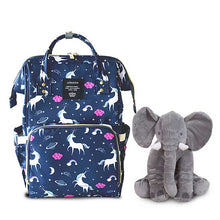 Carregar imagem no visualizador da galeria, Bolsa Maternidade Lequeen +  Elefante pelúcia